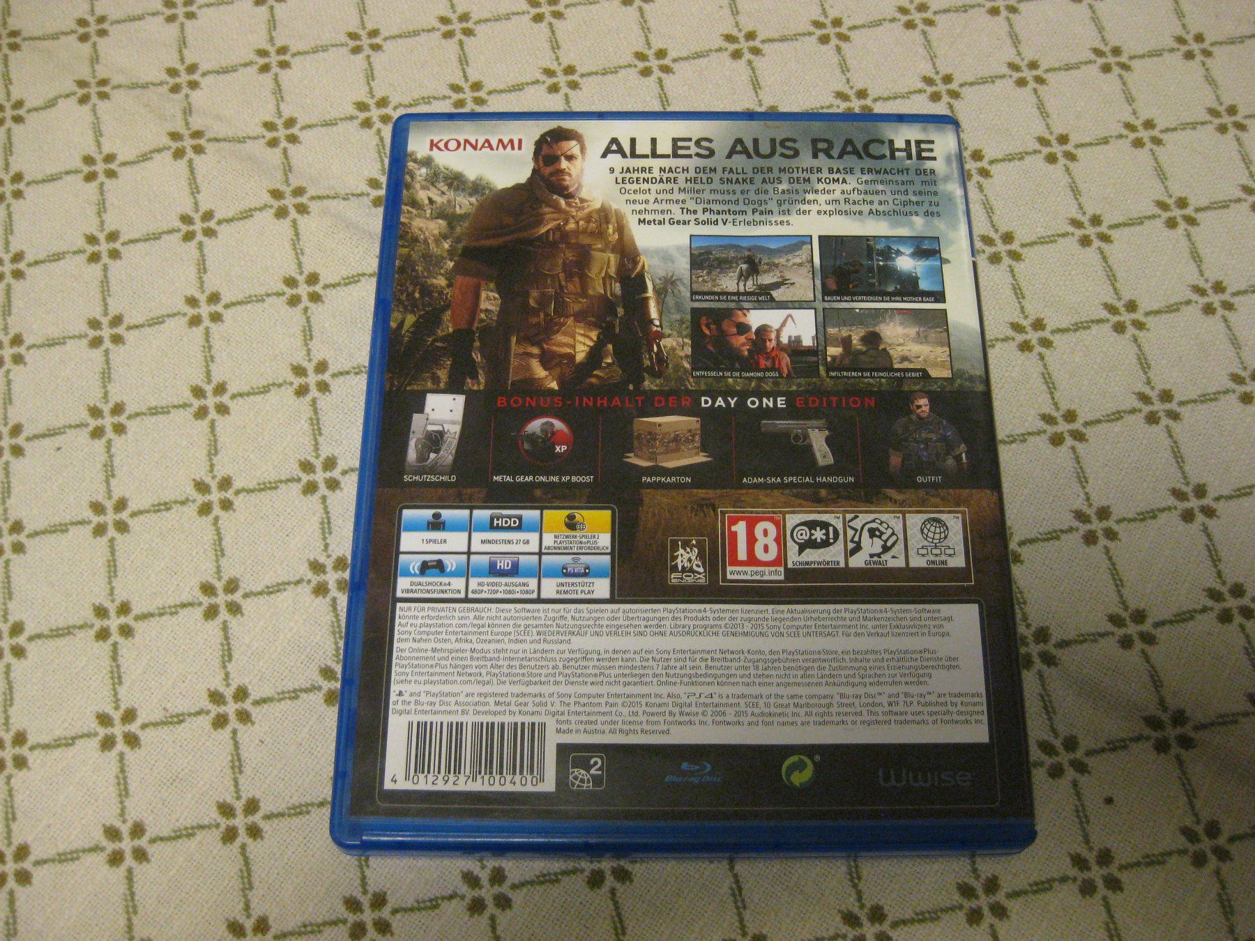 Giochi: PS4 METAL GEAR SOLIDV – Usato da Münchenbuchsee venduto da neuwertig-gespart 4