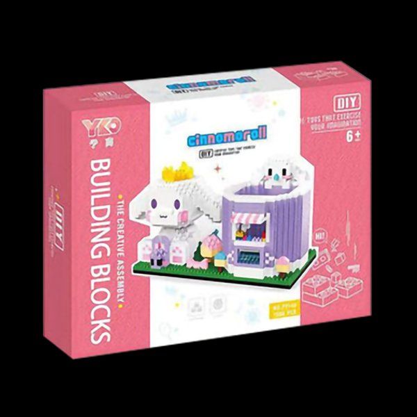 Kit di costruzioni: Cinnamoroll Stiftehalter / Mini-Bausteine – Nuovo e nell'imballaggio originale da Meisterschwanden venduto da Bigi1 2