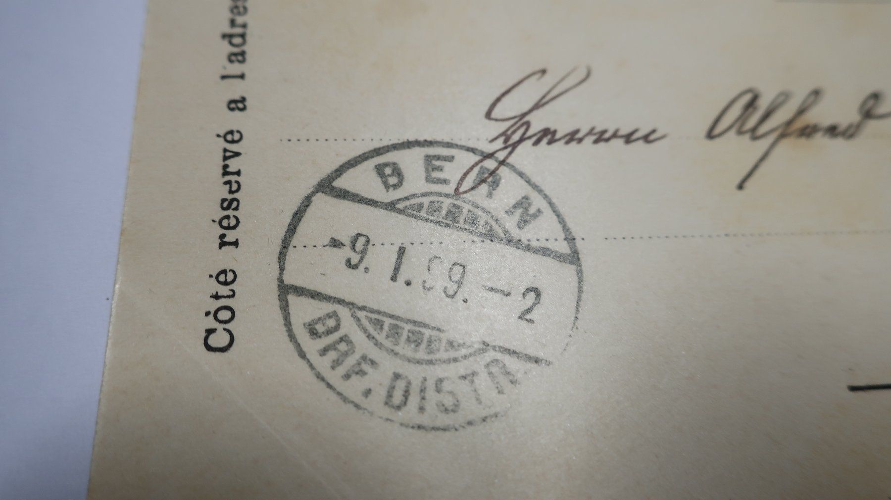 Ansichtskarten: Falkenfluh bei Diessbach  1899 – Gebraucht aus Cormoret von Pascalll2001 7