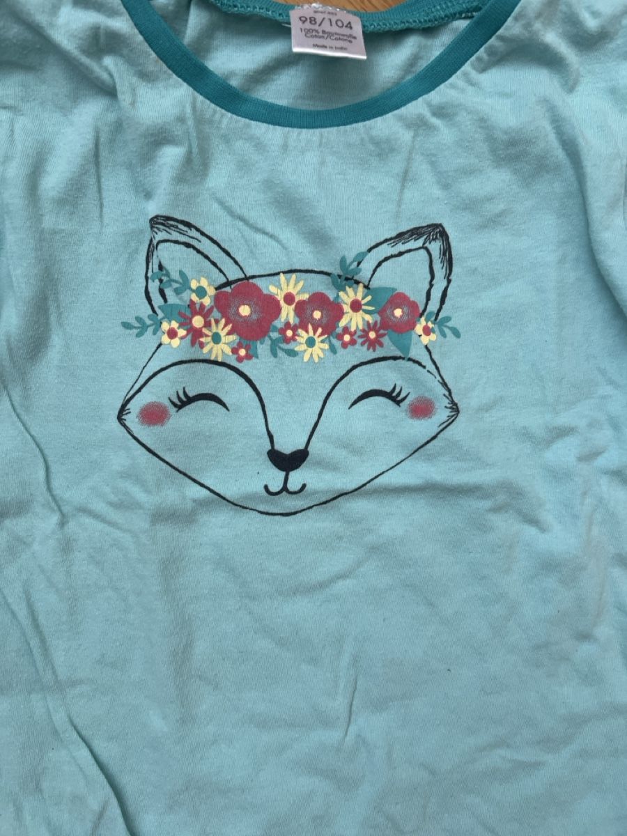Pigiama & Simili: Kinder Pyjama Grösse 98/104 mit Fuchsprint hellblau – Usato da Recherswil venduto da ch0_y9gb 4