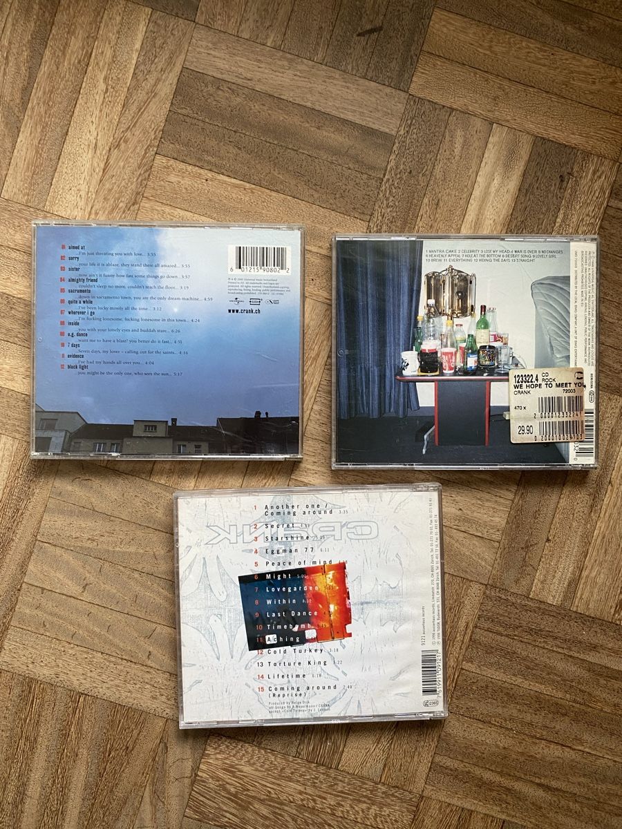 CD: Crank 3 CD‘s – Usato da Männedorf venduto da Sandrina8 1