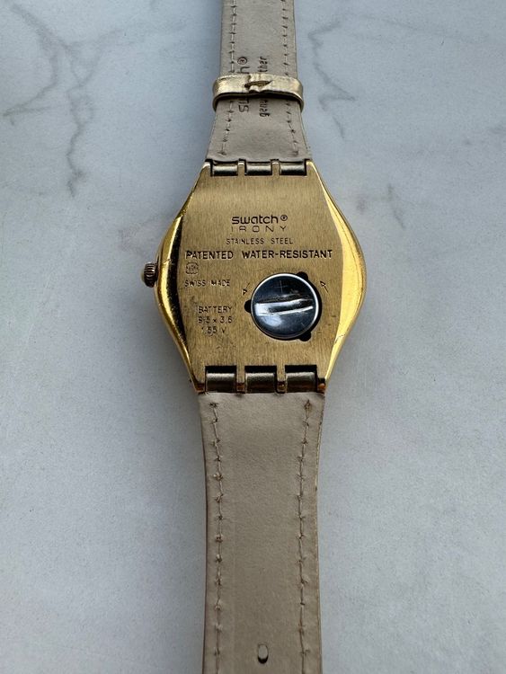 Swatch Montres: SWATCH*IRONY*YGG106*ROMANICO*1997**MIT NEUM LEDERARMBAND – D'occasion à Schaffhausen par vasco016 8