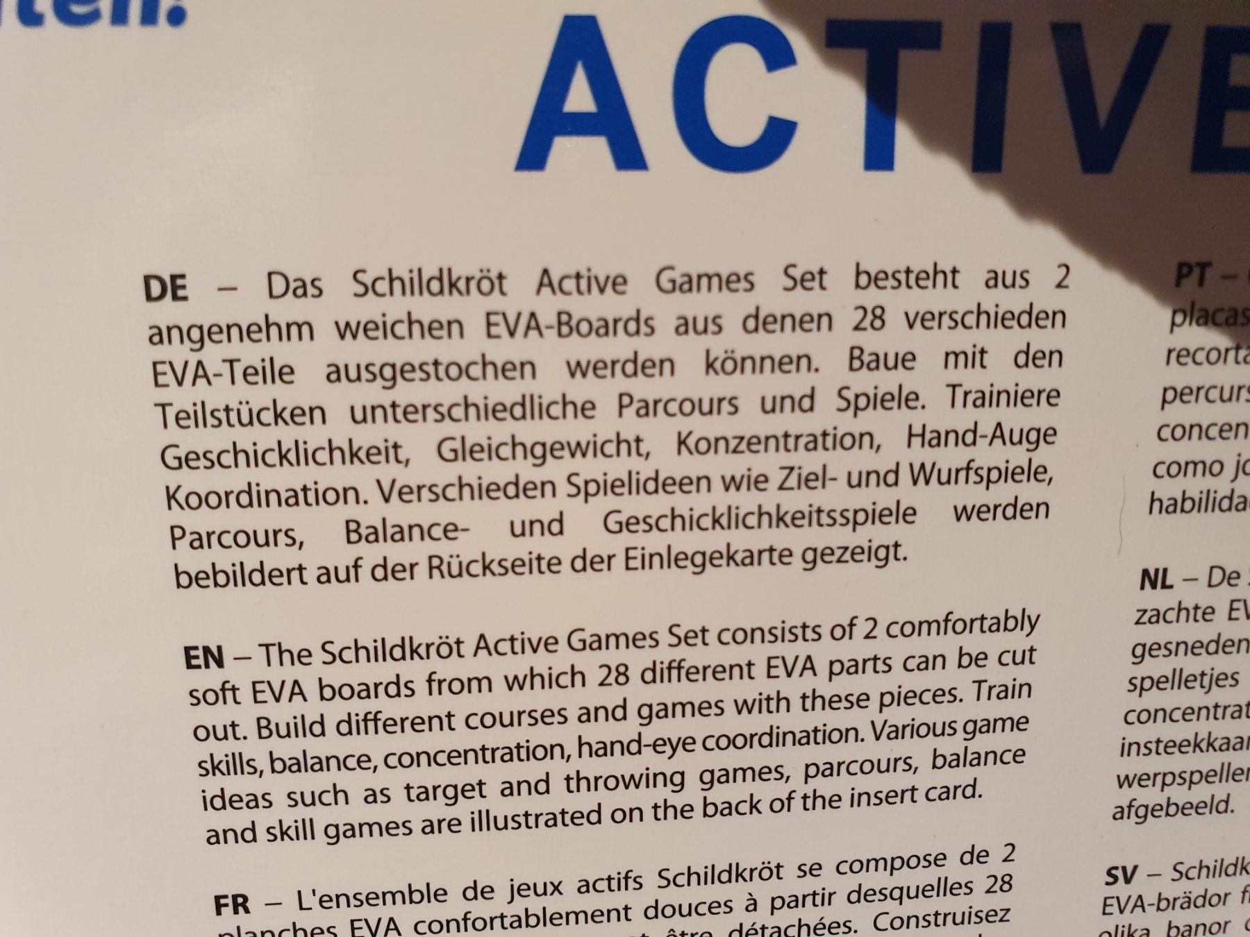 Giocattoli: Neu - Schildkröt - Active Games Set – Nuovo e nell'imballaggio originale da Dagmersellen venduto da Jarsetz_Restposten 3