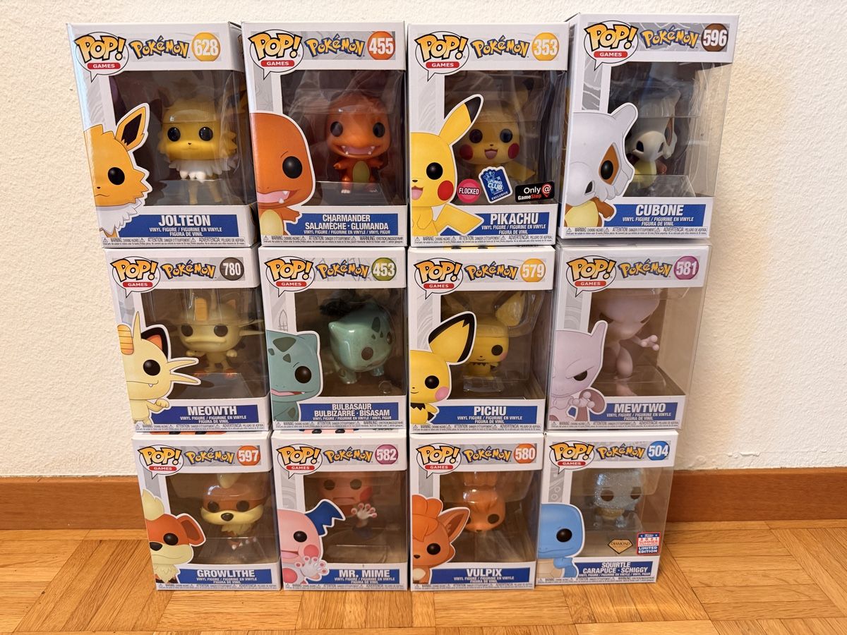 Funko Figuren: Funko Pop Pokémon Sammlung – Neu und originalverpackt aus Bergdietikon von Peacce