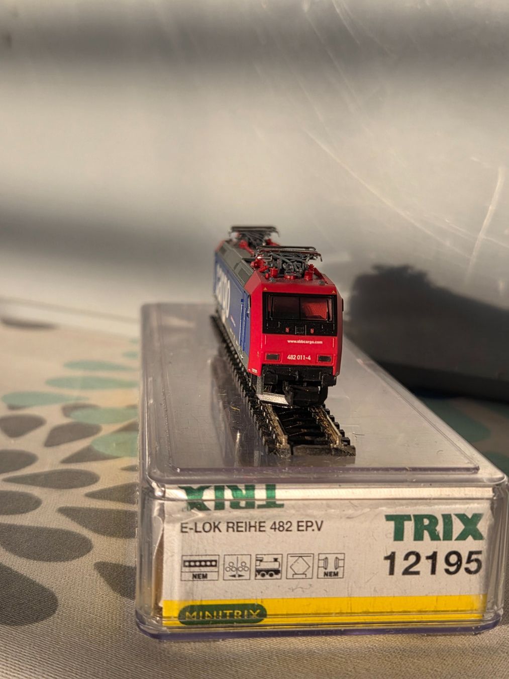 Trix Modelleisenbahnen: TRIX E-Lok REIHE 482 ERV  Nr.12195 – Gebraucht aus Arni AG von bruno1951 3