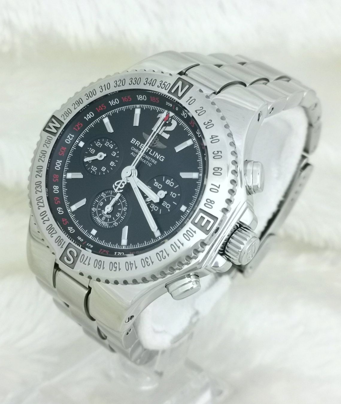 Breitling Orologi: Breitling Hercules neuwertig Full Set ref.A39362 – Nuovo (secondo la descrizione) da Nottwil venduto da Kaufen003 2