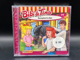 💿 CD Bibi und Tina Rennpferd in Not 79 Hörspiel Hörbuch