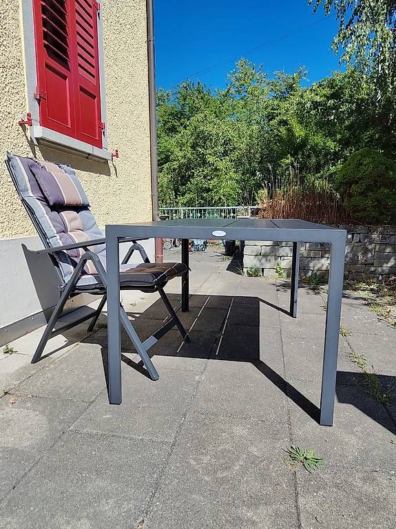 Set di tavolo e panche: Gartentisch mit vier verstellbaren Stühlen – Usato da Gams venduto da cla_88z5 2