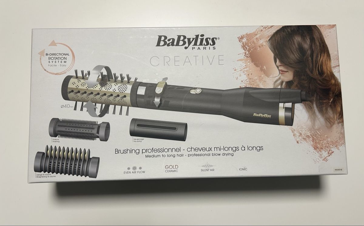 Accessori per capelli: Babyliss Creative Rotating Hot Air Brush Set – Usato da Zürich venduto da diva1972 4