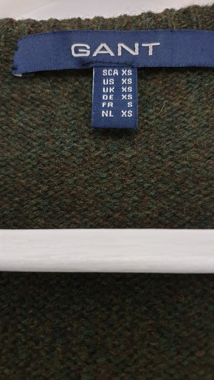 Gilet Wolle dunkelgrün 3