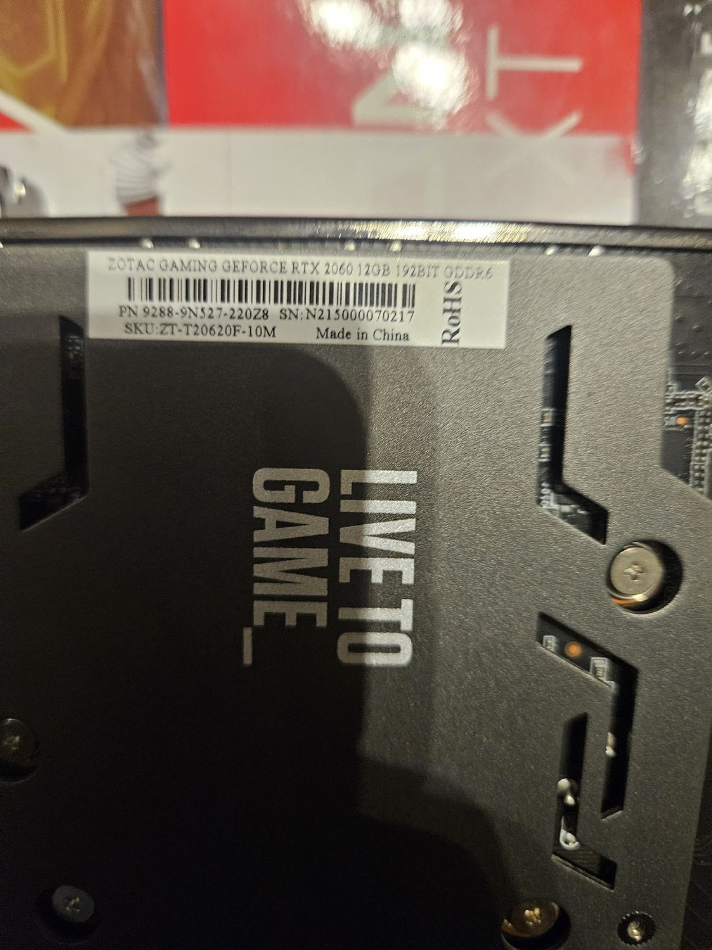 Nvidia Grafikkarten: Zotac Nvidia RTX 2060 12gb – Gebraucht aus La Tour-de-Peilz von Leelee1 1