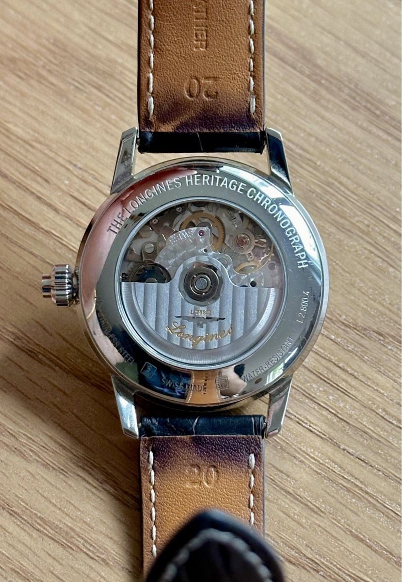 Longines Orologi: Longines Column-Wheel Single Push-Piece Chronograph – Usato da Biel/Bienne venduto da thethe19 2