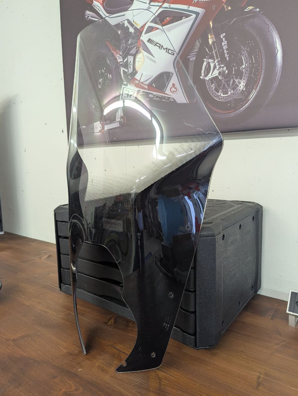 KTM Tutti i ricambio per moto: KTM 950 990 Adventure WINDSHIELD TOURING – Usato da Lachen SZ venduto da joa_bs6v 1