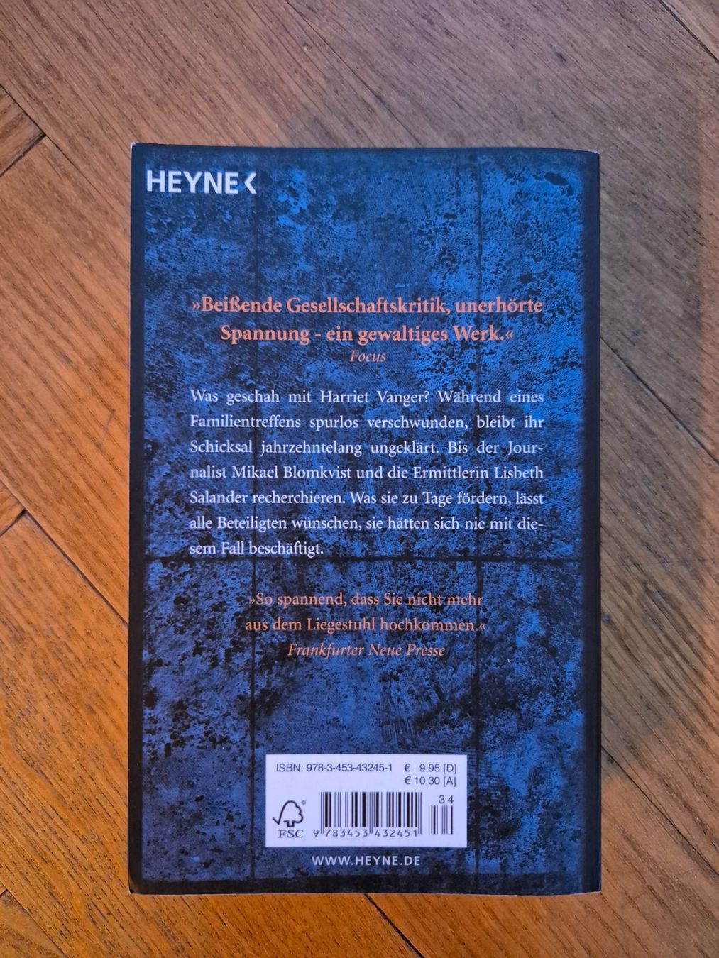 Bücher: Buch "Verblendung" – Gebraucht aus Bern von soledurner 1