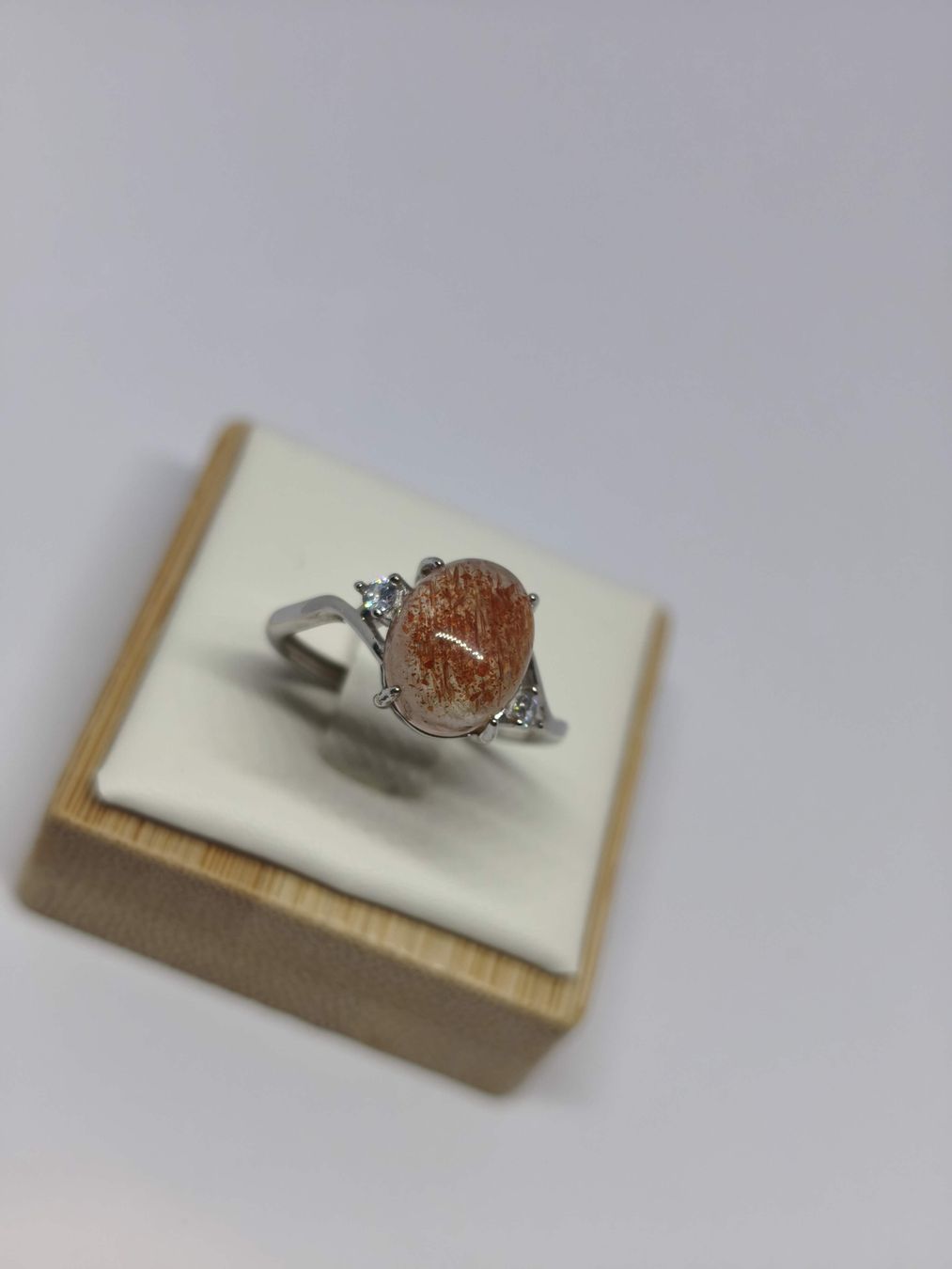Anelli: Ring mit Sonnenstein Gr. verstellbar 925 Silber – Nuovo (secondo la descrizione) da St. Gallen venduto da GIULESGG