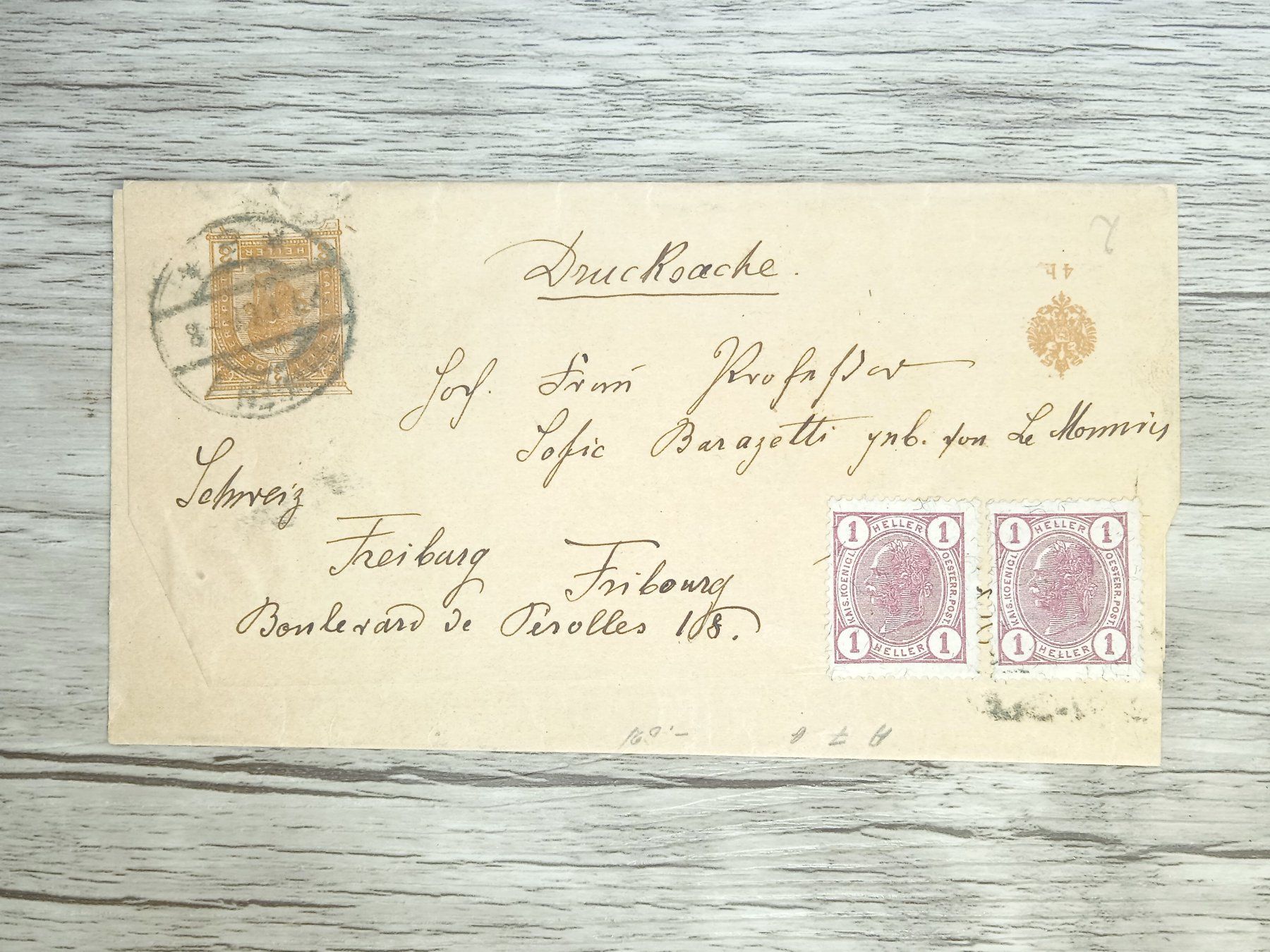 Tutti i francobolli: TR80 Document + Timbre Autriche 19xx – Usato da Cousset venduto da Patrick_Collections