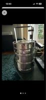 Boîte à repas vintage en acier inoxydable 8x3 étages!