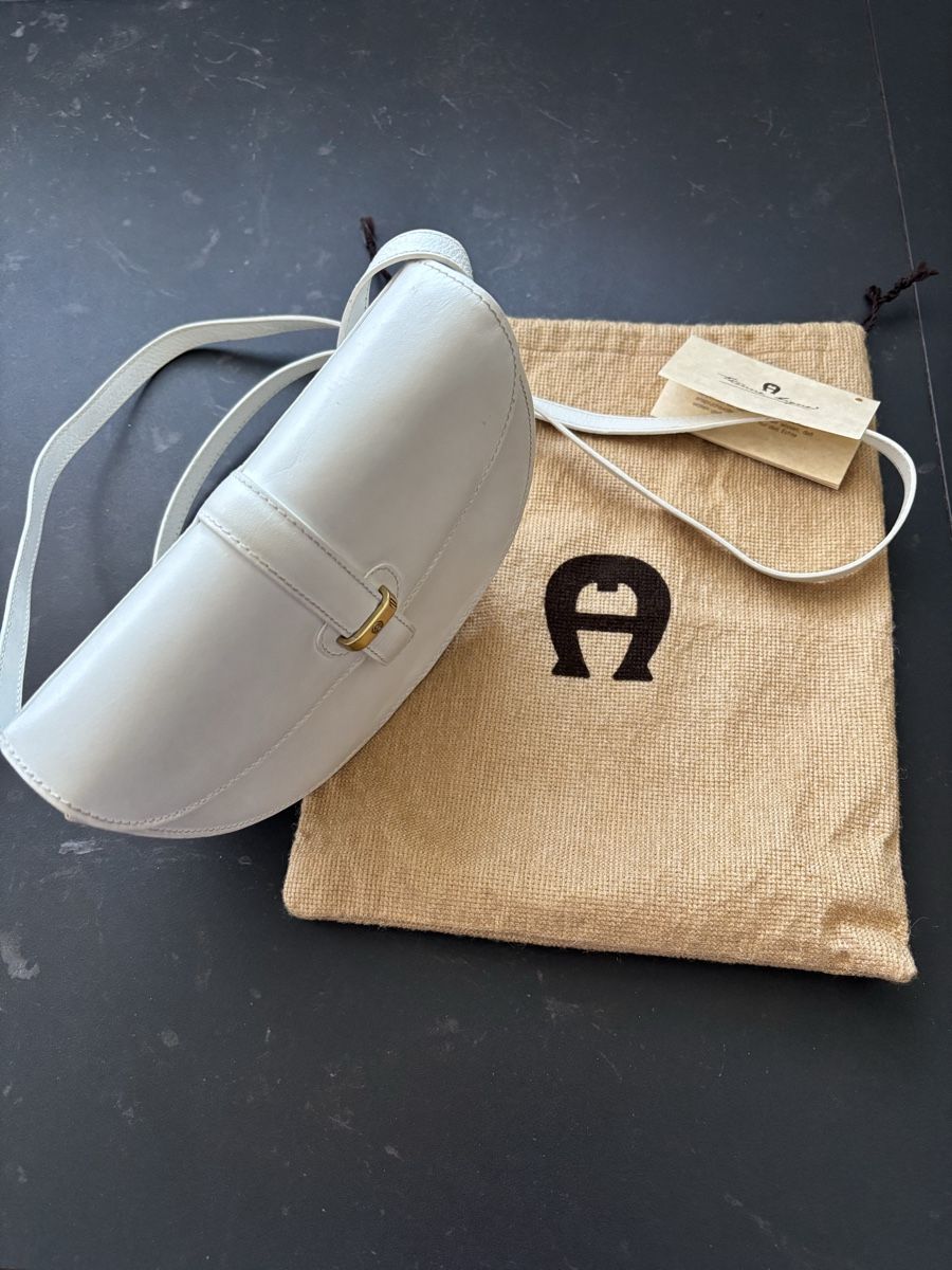 Borse da donna: AIGNER  LEDERTASCHE  weiss  – Usato da Buonas venduto da eluthi48 1