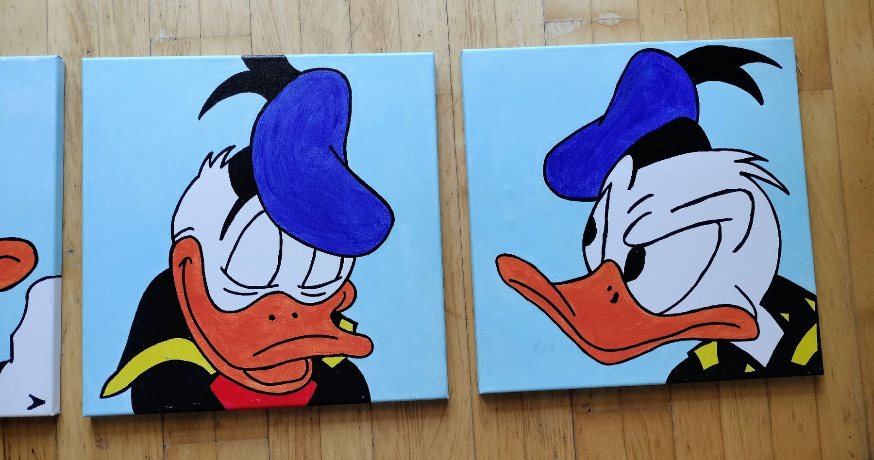 Dipinti: Donald Duck Wandbilder – Usato da Niederweningen venduto da noalor 2