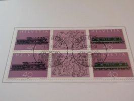 1982, Faltb. 100 J. Gotthardb., Viererbl