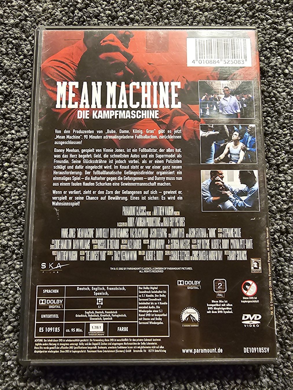 Tutti i DVDs: Mean Machine - Die Kampfmaschine (18892) – Usato da Ruswil venduto da jan_bxl5 1