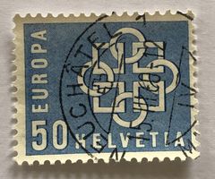 Nr. 348 mit Stempel