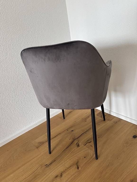 Sedie: Samtstühle 2 Stück Grau – Usato da Zürich venduto da nat_726h 3