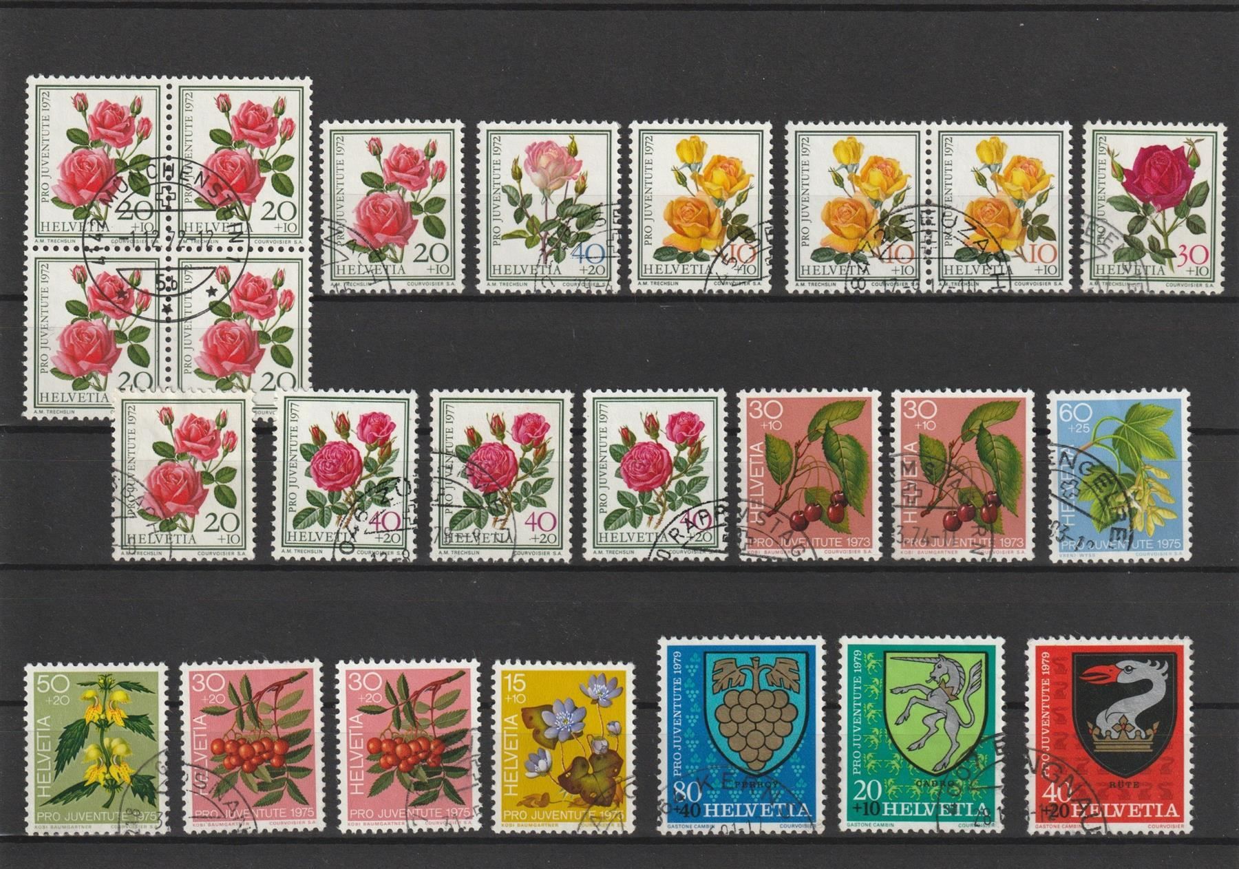 Tutti i francobolli: 1917-2001 diverse gestempelte Marken PJ – Usato da Spiez venduto da Crazyduck 5