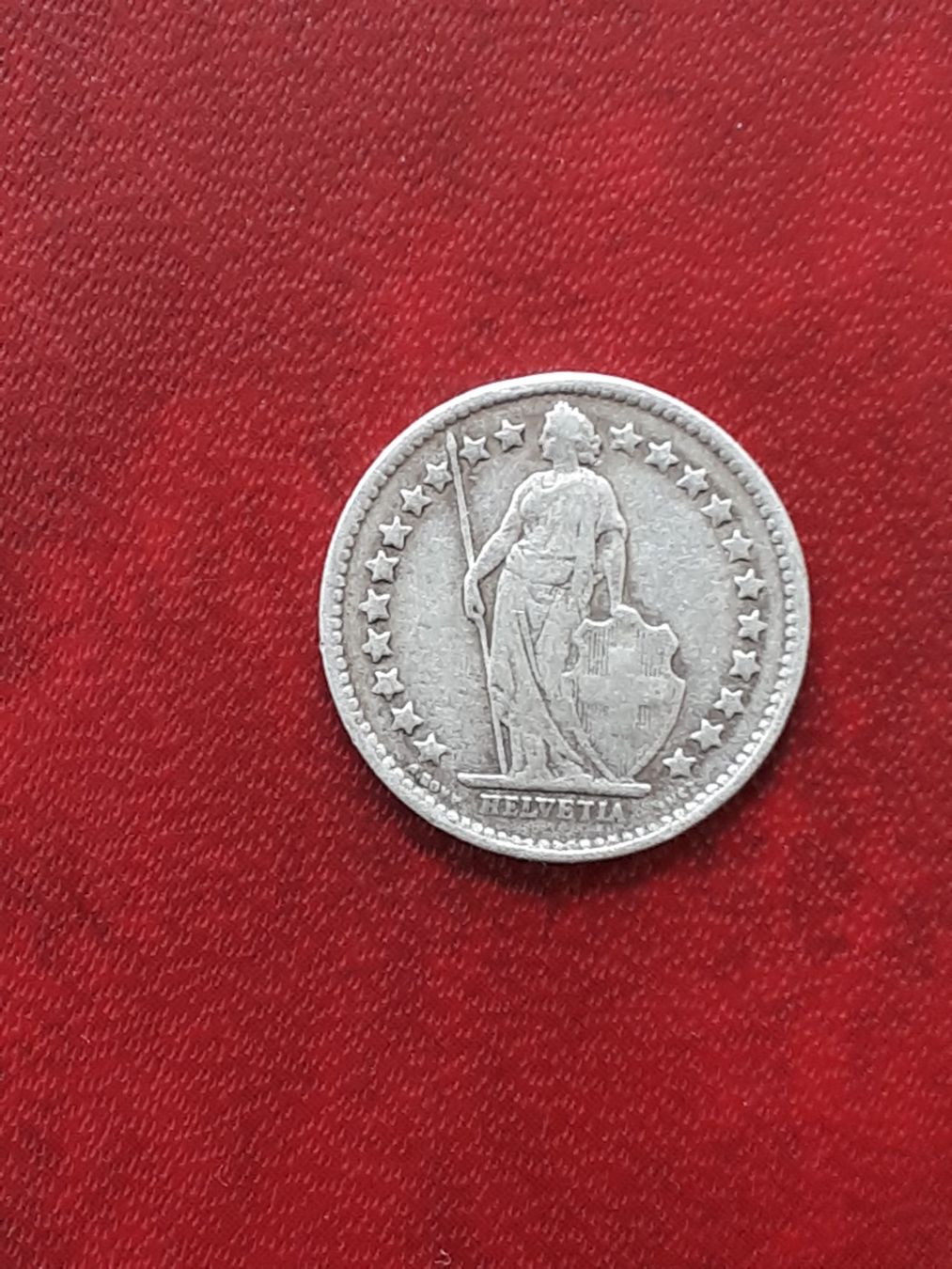Tutti le monete: Schweizer 1/2 Fr. Silbermünze 1920 – Usato da Dürnten venduto da kuh_7mdq 1