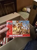 Airfix Figuren Britische Infanterie, WWI, Massstab 1:72