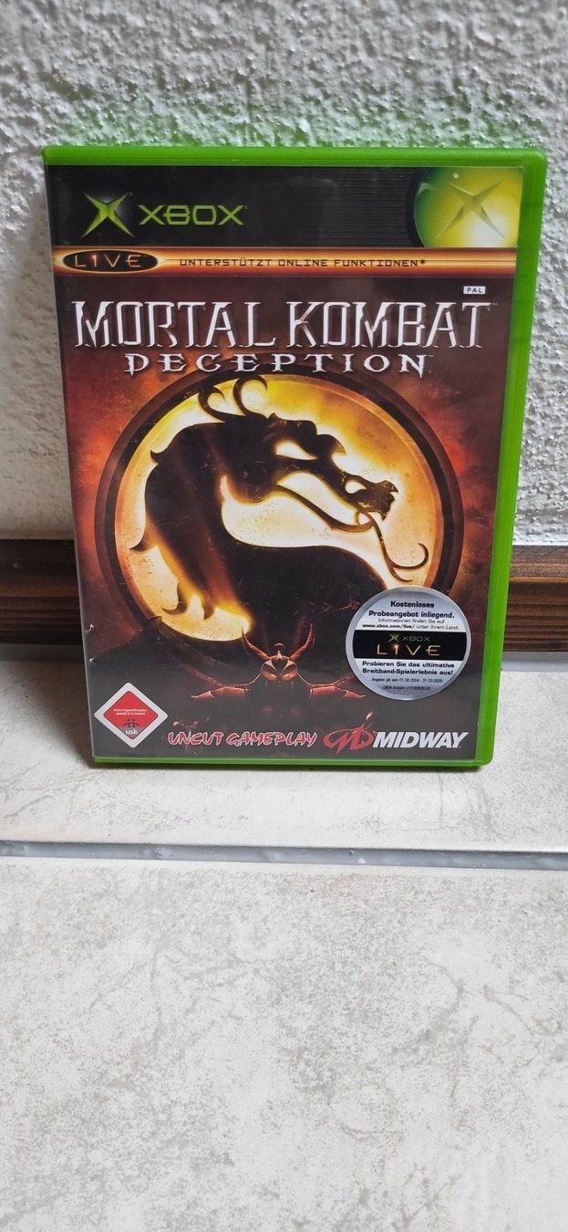 Microsoft Giochi: Xbox Spiel - Mortal Kombat Deception – Usato da Münsingen venduto da Heroism2010