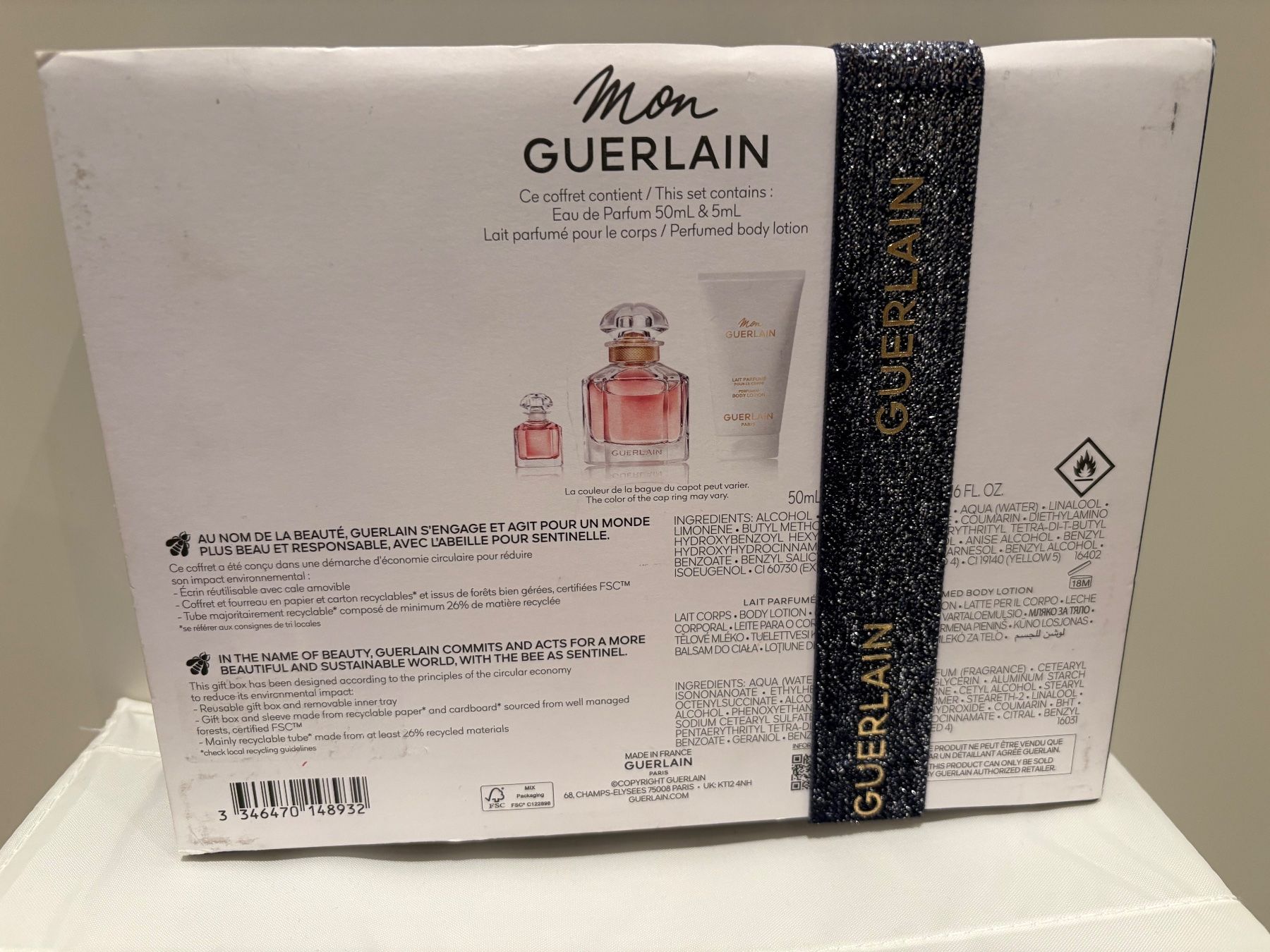 Guerlain Profumi & Eau de Toilette: Mon Guerlain Gift set - Eau de Parfum + Bodylotion - NEW – Nuovo e nell'imballaggio originale da Muzzano venduto da Sidney_3 1