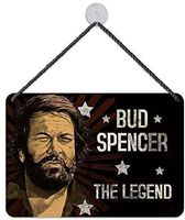 Metall-Hängeschild 3D-BUD SPENCER-LEGEND