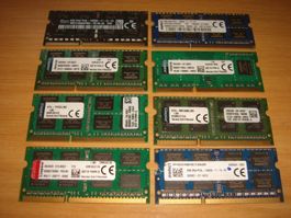 1 stück 8gb ddr3 PC3L 12800 (1600) RAM für Laptop.