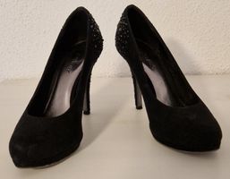 29) schwarze High Heels von CATWALK, Grösse 38