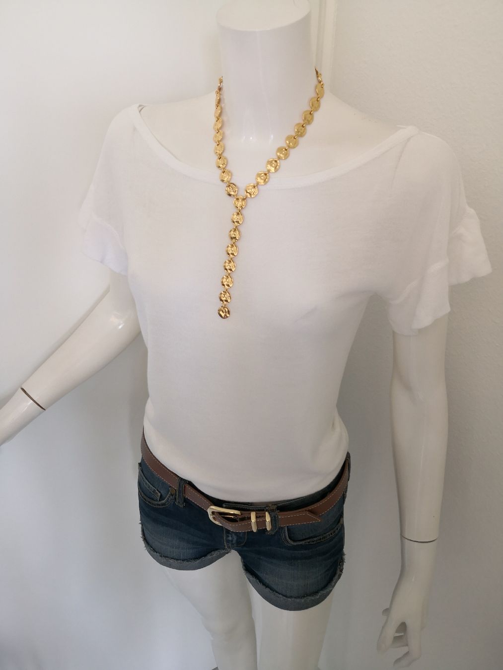 Mango Top: 🤩MANGO STRICK-TOP WEISS & VOLANT äRMEL – Nuovo (secondo la descrizione) da Olten venduto da Naja-Twins-Twins 4