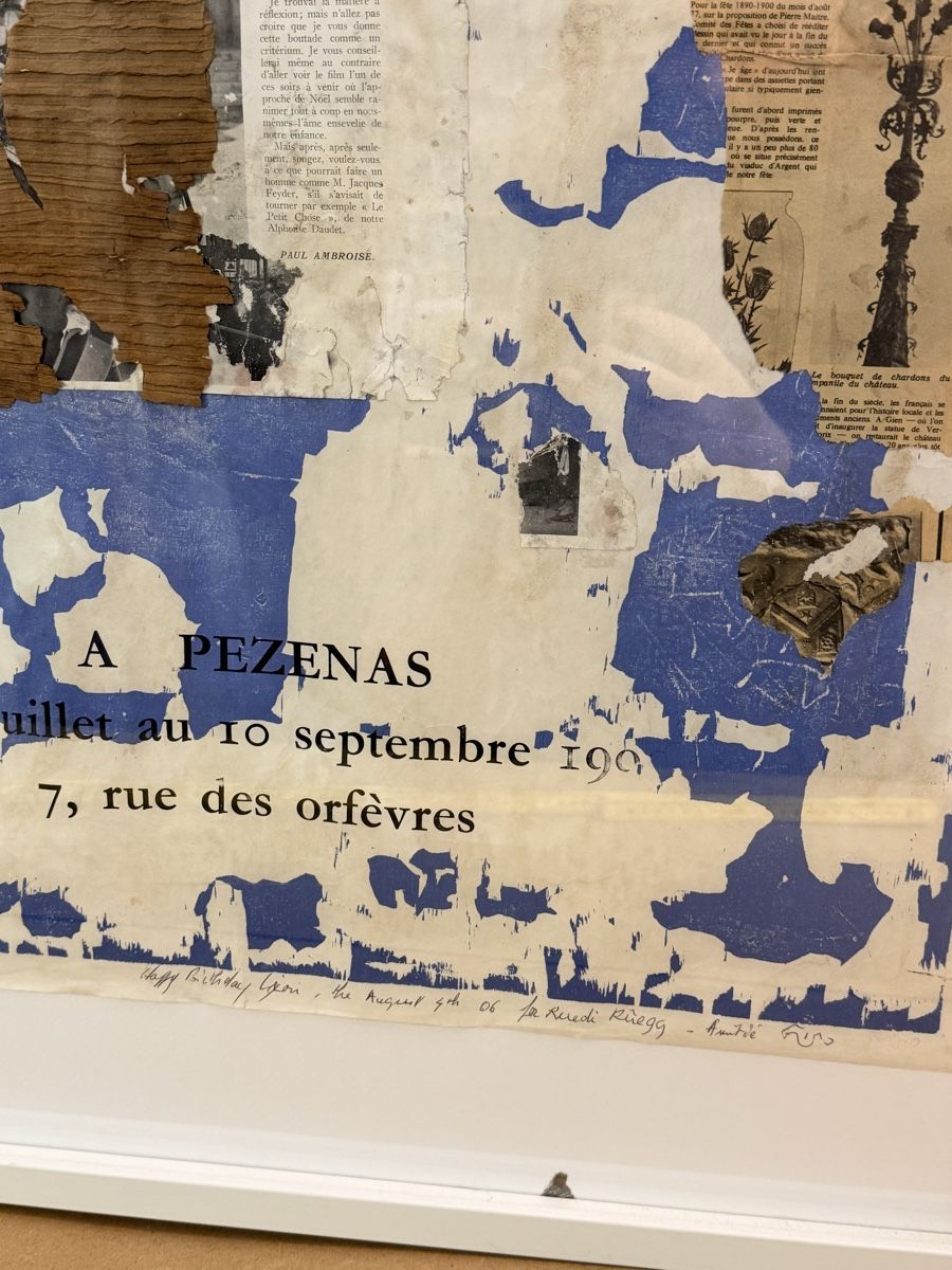 Gemälde: A Pezenas 1993"  Emmanuel Flipo. – Gebraucht aus Solothurn von NUVICO 3