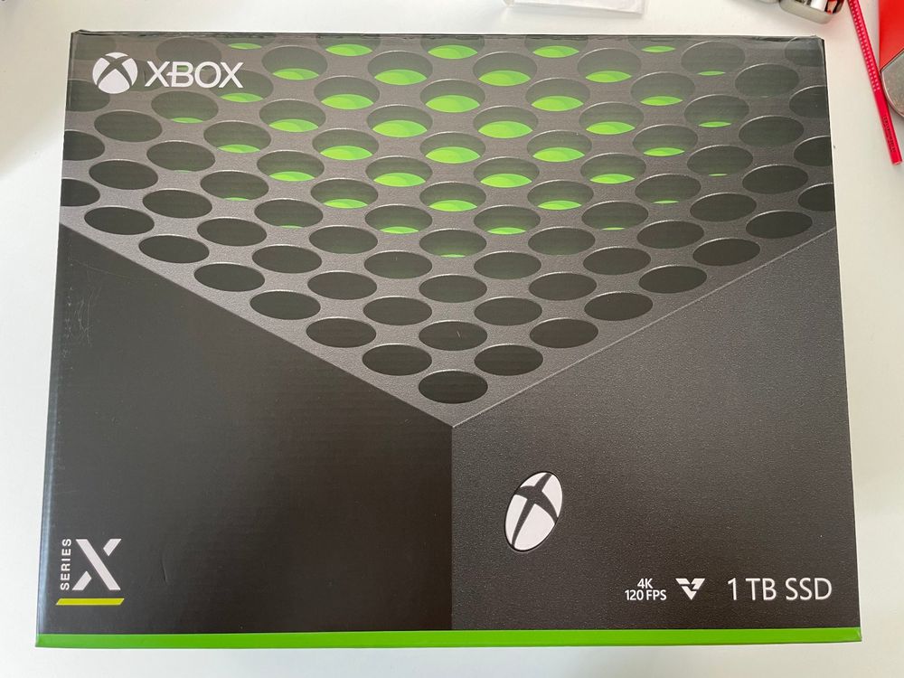 Xbox Series X (Originalverpackung, komplett, gebraucht) Kaufen auf Ricardo