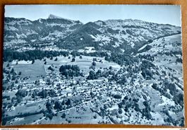 GRYON - Belle vue d'avion - Photo Zaugg no 2124 F1  1960