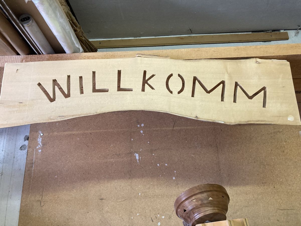 Alle Dekorationen: Willkomm Tafel – Gebraucht aus Einsiedeln von Gipfelifresser123 1