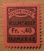 Fiskalmarke Gemeinde Villmergen AG