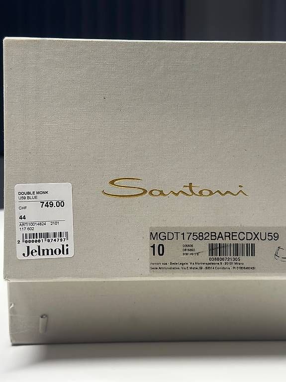 Herrenschuhe: Santoni Double Monk Sneaker Grösse 44 – Gebraucht aus Andelfingen von Alex8185 1