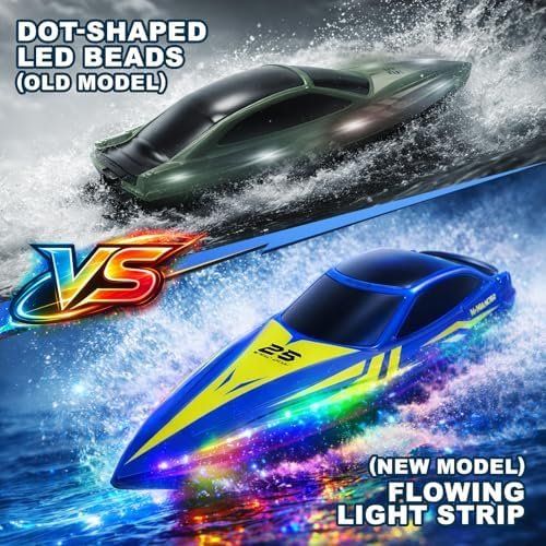 Lampes: Boot mit LED Beleuchtung 7 Lichtmodi 2 Akkus – Neuf avec emballage d'origine à Hundwil par Stallone6 5