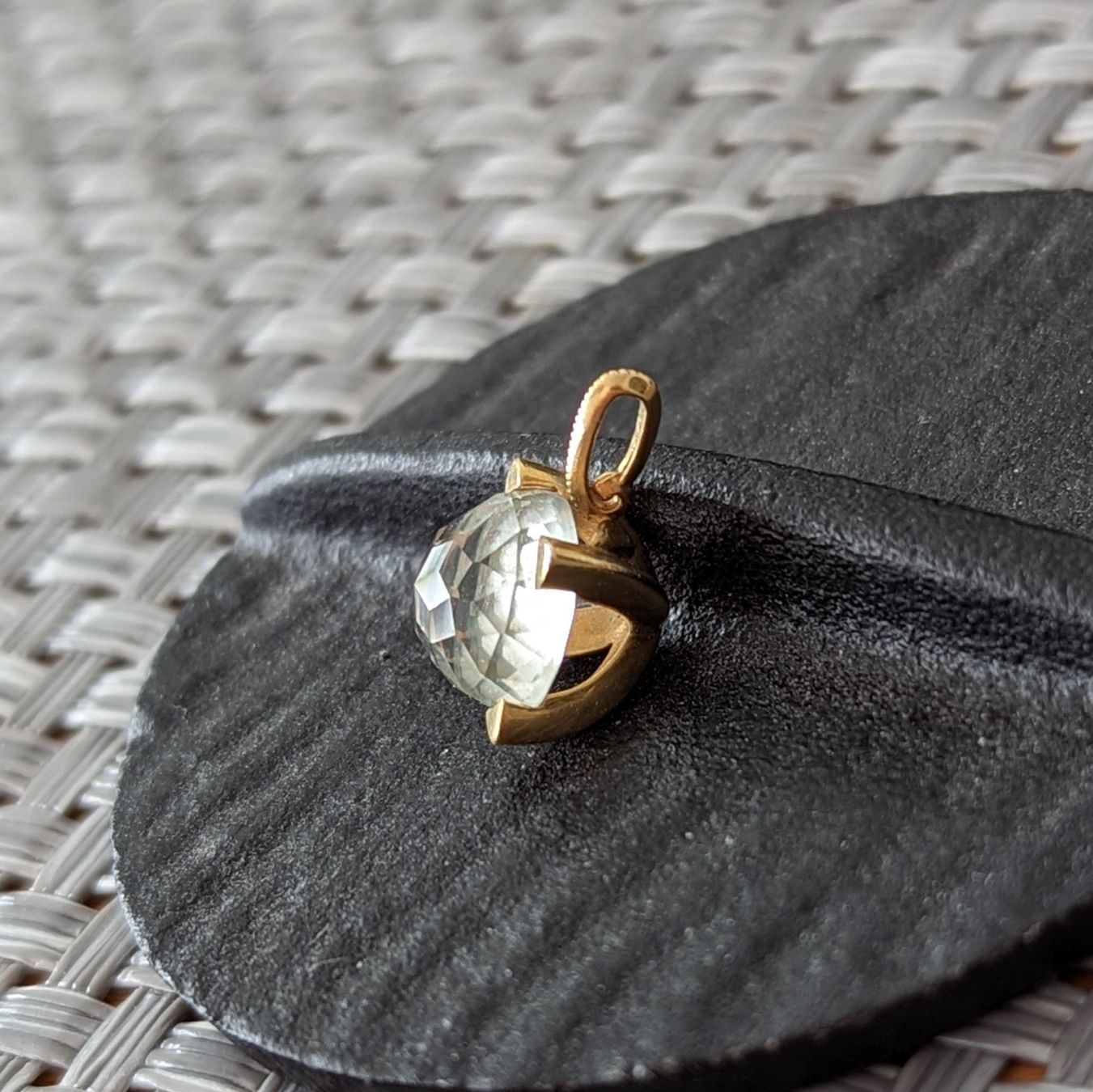 Anhänger: 18K Anhänger mit Grünquarz – Gebraucht aus Zürich von Stonejewelry 2