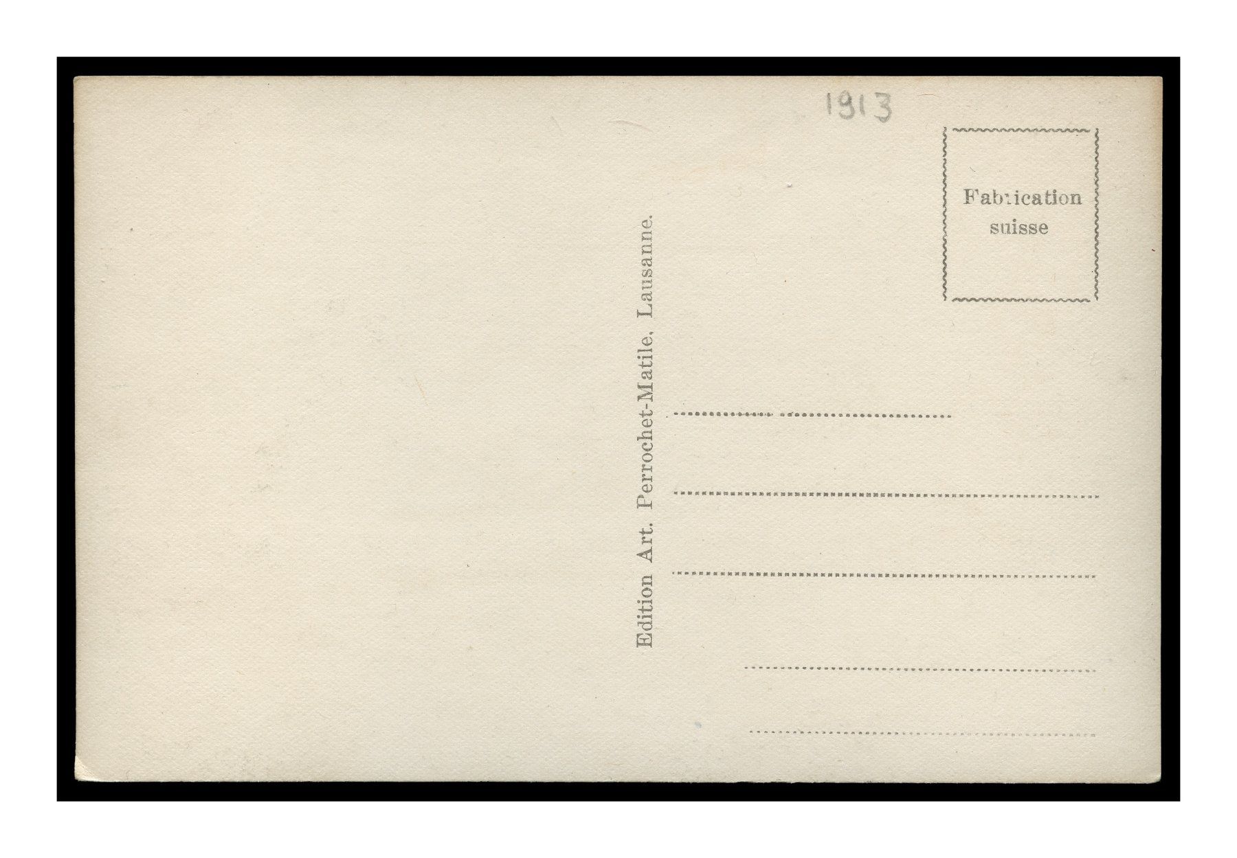 Ansichtskarten: CAUX 1913 "Palace Hôtel" – Gebraucht aus Onex von gonsla01 1