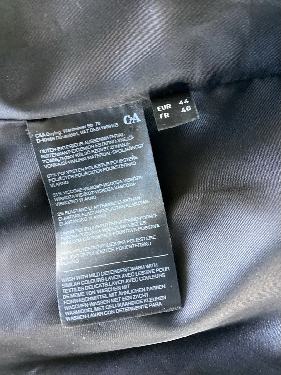 C&A Giacche: Damenblazer, Gr. 44 – Nuovo (secondo la descrizione) da Salenstein venduto da Esprit57 5