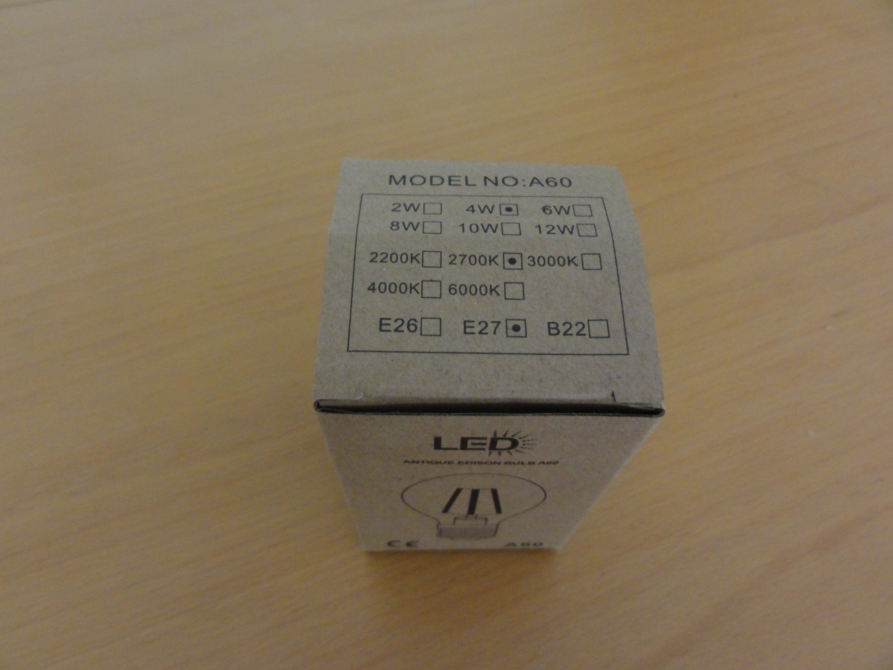 Lampade: LED Glühbirne A60 E27 4W 2700K neu – Nuovo e nell'imballaggio originale da Adliswil venduto da Adler75 1