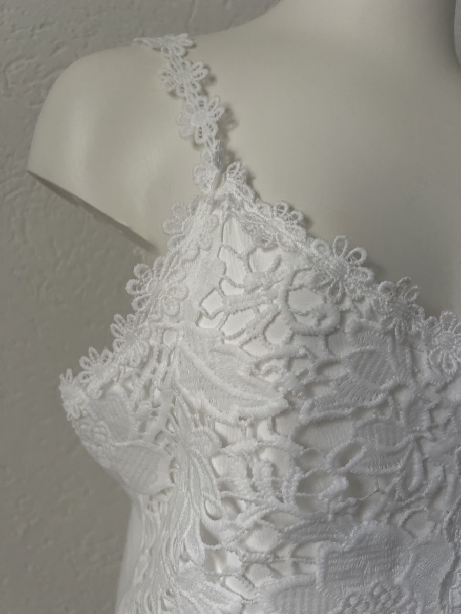 Top: Elegantes Häkeltop Weiss Gr. L  Boho chic – Nuovo (secondo la descrizione) da Seon venduto da Sunny-Schmuck78 1