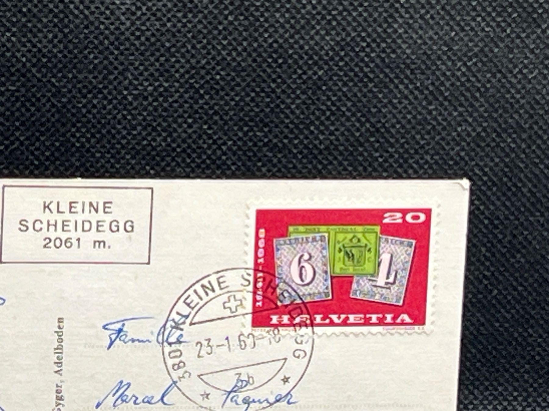 Cartoline postali: Jungfrau / Kleine Scheidegg 2061m – Usato da Widnau venduto da Brusi9 1