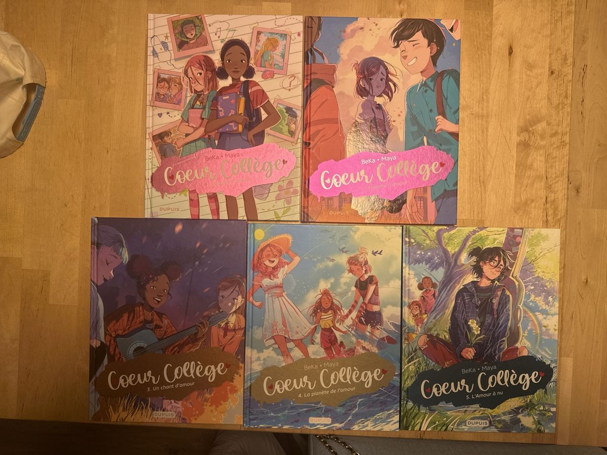Fumetti: Cœur collège (1à5) – Nuovo (secondo la descrizione) da Meinier venduto da fabdab